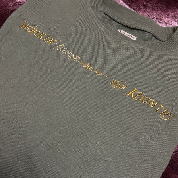 [4]캐피탈 8 니켈 슬리브 크루넥 스웻