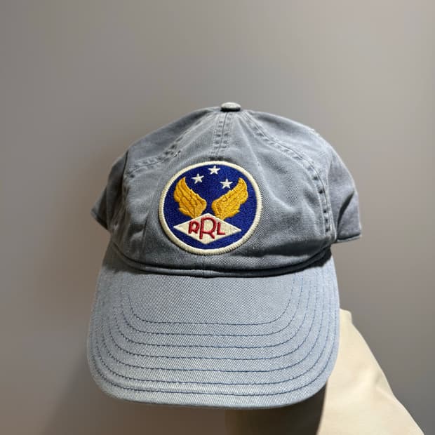 더블알엘 볼캡 블루