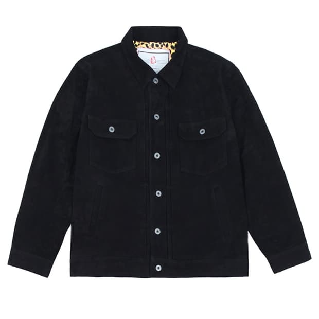 [2XL] 블랙아웃 고트 스웨이드 세컨 자켓
