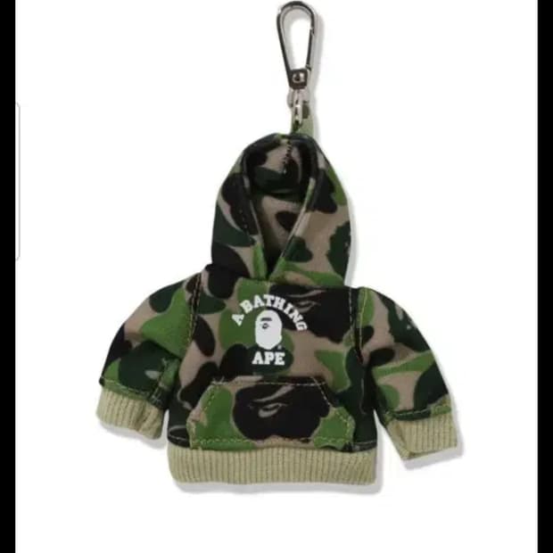 베이프 후드 키링 카모 새재품