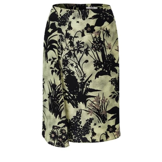Teak print skirt