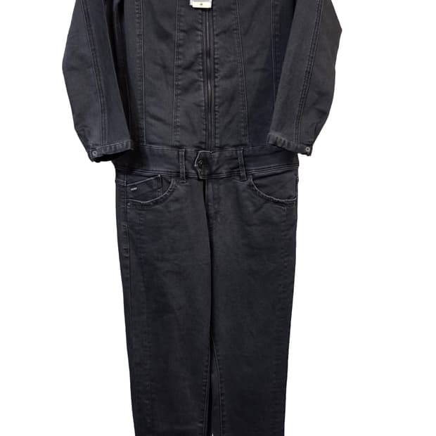 G-STAR 블랙 데님 점프수트(S)