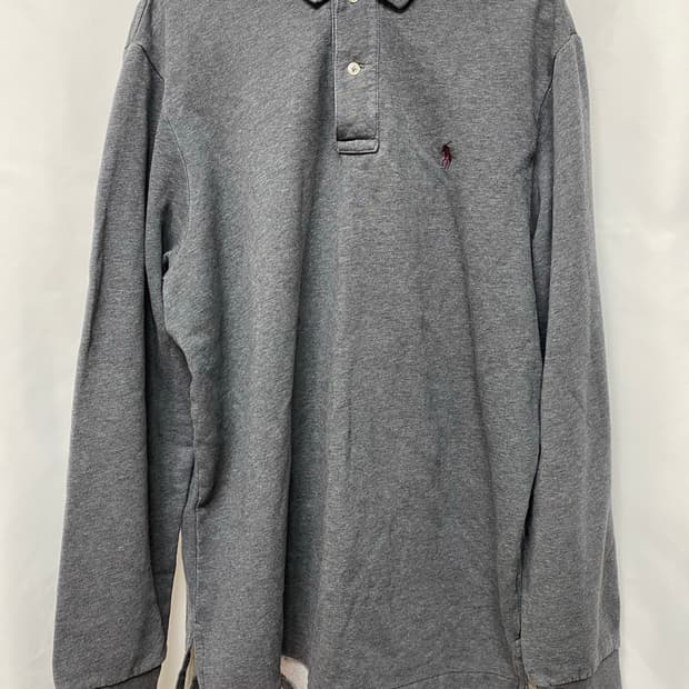 폴로 랄프로렌 PK 긴팔티 그레이 L
