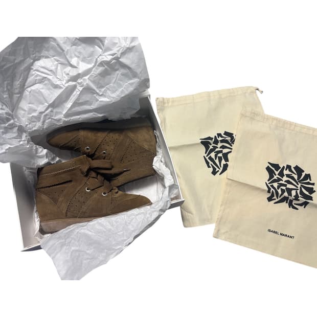 Isabel Marant Bobby High-Top Sneakers