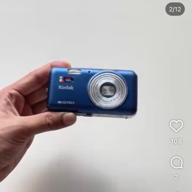 코닥 이지쉐어 v803 실버색상