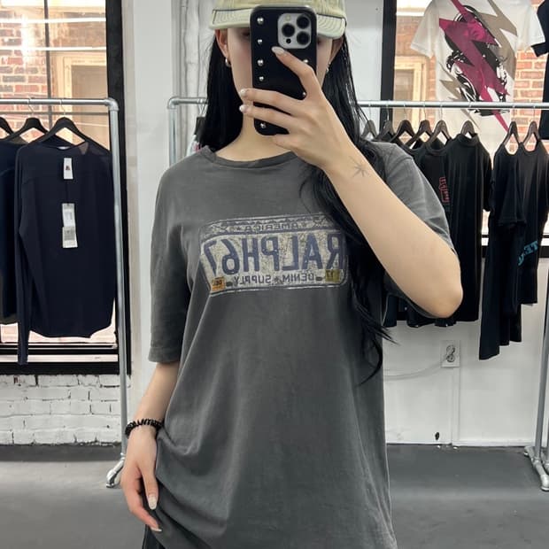 데님 앤 서플라이 빅로고 티셔츠