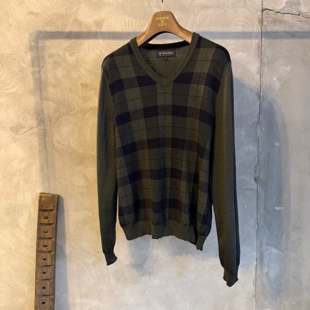 브룩스 브라더스 메리노울 니트 100