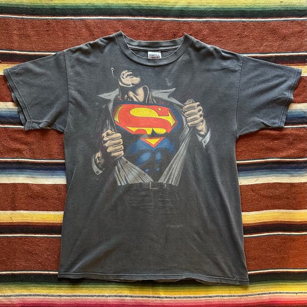 90s 빈티지 Superman 슈퍼맨 무비 티셔츠