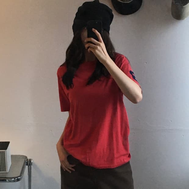 폴로 빅포니로고 반팔티