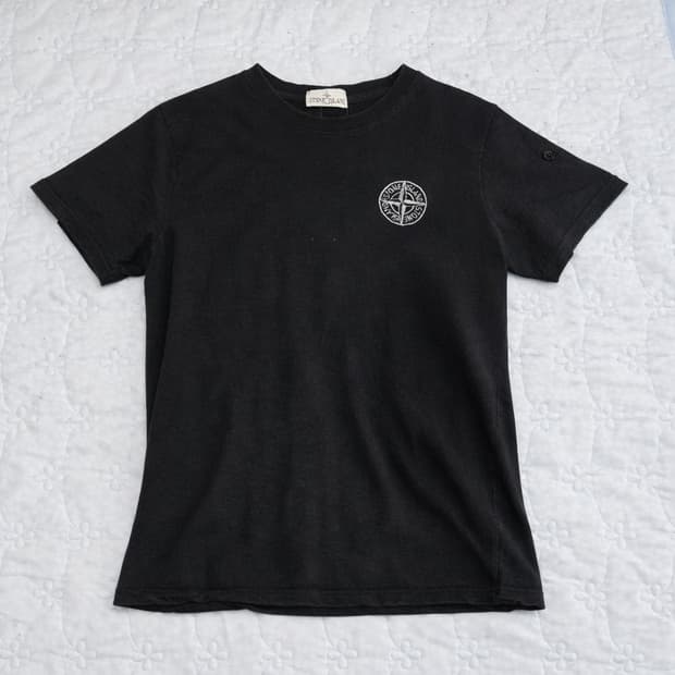 스톤아일랜드 반팔티 블랙 m