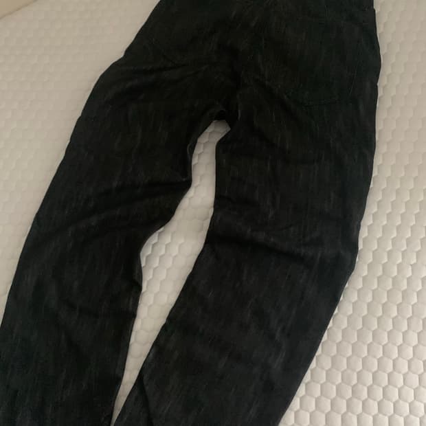 블랙데님팬츠
