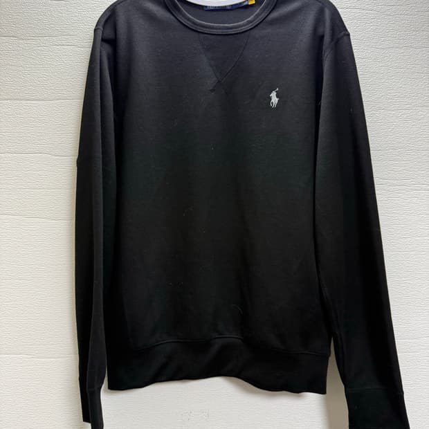 폴로 랄프로렌 블랙 긴팔 티셔츠