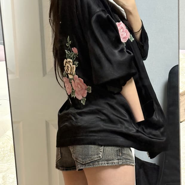 무배🛍️ JEANASIS 일본 빈티지 블랙 스카쟌 F