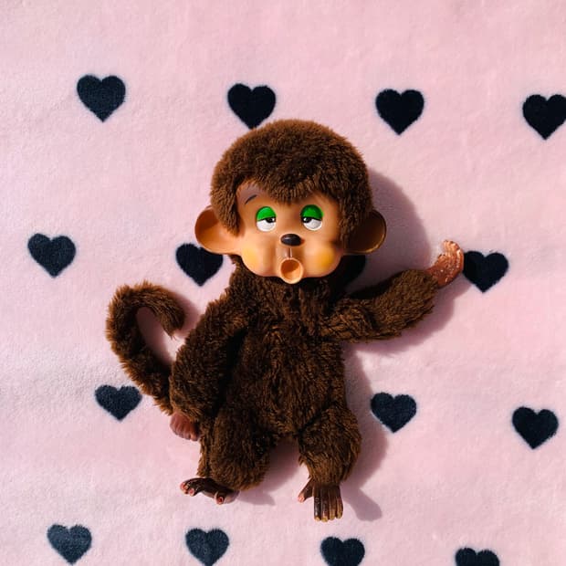 🐵고전 1972쿠타쿠타 원숭이 인형