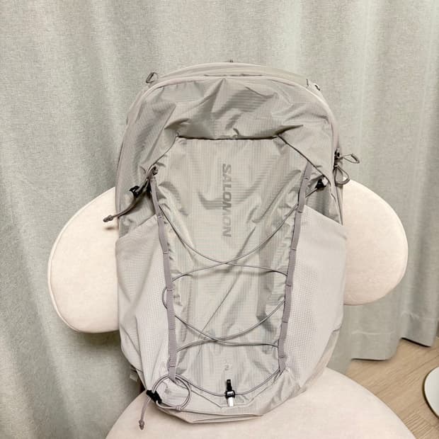 살로몬 xt25 백팩 그레이