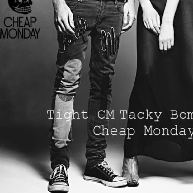 [W28/L32] 칩먼데이 프린팅 청바지