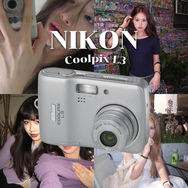 인기!) NIKON COOLPIX L3 빈티지 디카