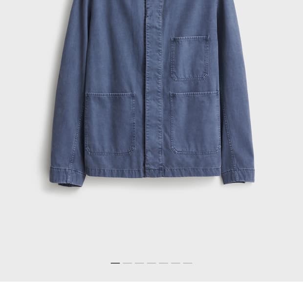 26SS 포터리 브러쉬드 코튼 워크자켓 프렌치 블루 4