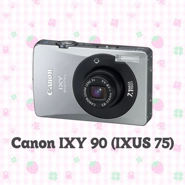 [인기❤️‍🔥/작례⭕️] 캐논 IXY90 (IXUS75) 빈티지 카메라