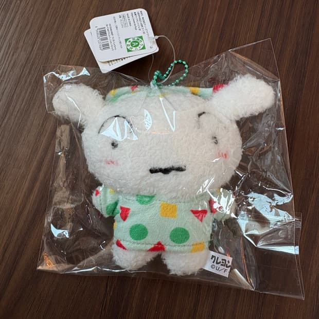 크레용신짱 파자마 시리즈 키링(흰둥이