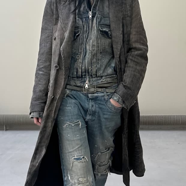 노페이스스튜디오 셀비지 트러커 자켓