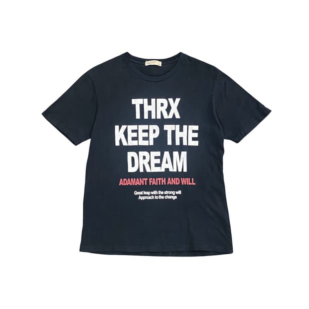 Thruxton keep the dream 레터링 반팔티셔츠