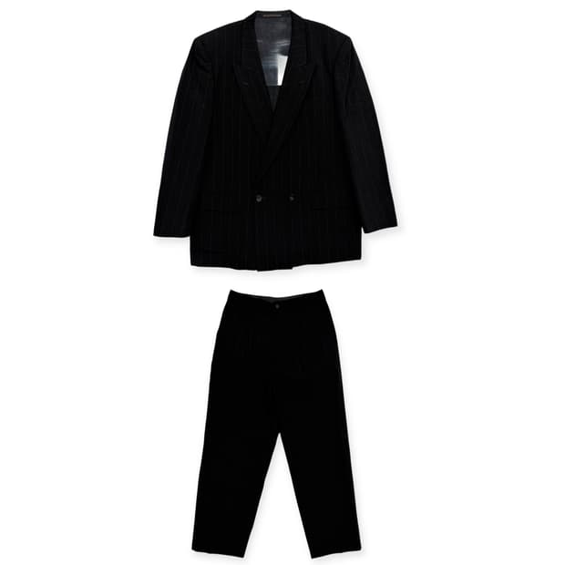 꼼데가르송 투피스 셋업 정장 블레이저 자켓 바지 팬츠