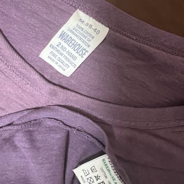 웨어하우스 2ND-HAND 4601 천축 계열 선페이드 워싱