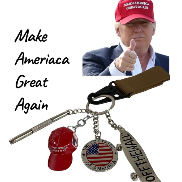 MAGA keyring