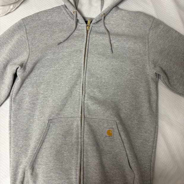 칼하트 루즈핏 후드집업 S 회색