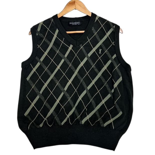 Yves Saint Laurent 입생로랑 니트 조끼