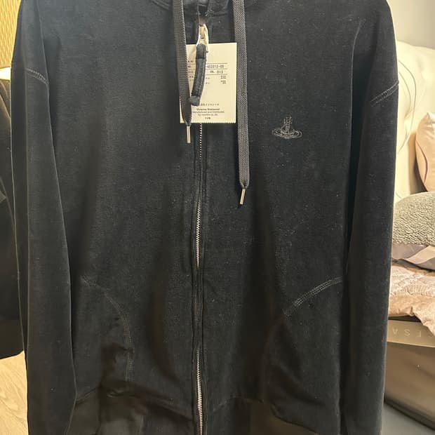 비비안웨스트우드 레드라벨 벨벳 집업