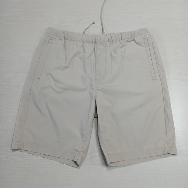 34 GIORDANO 밴딩 면 반바지 베이지 34-606
