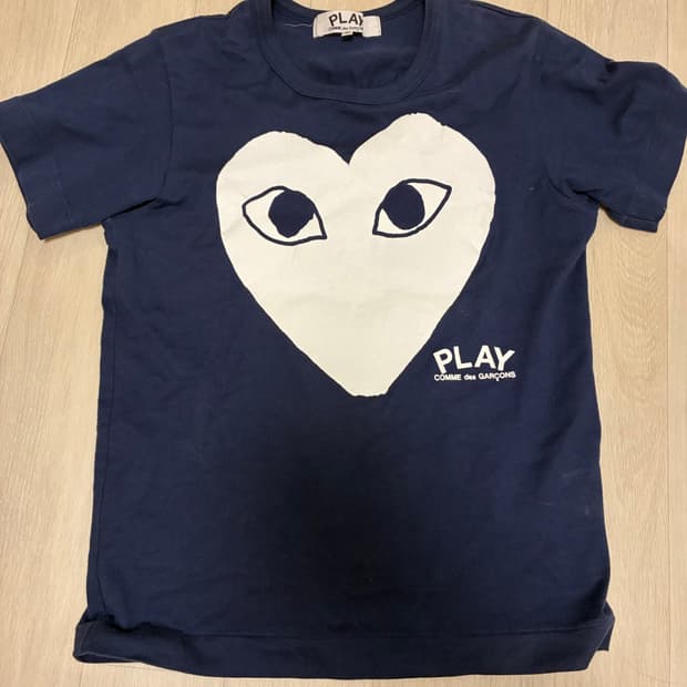 꼼데 플레이 반팔