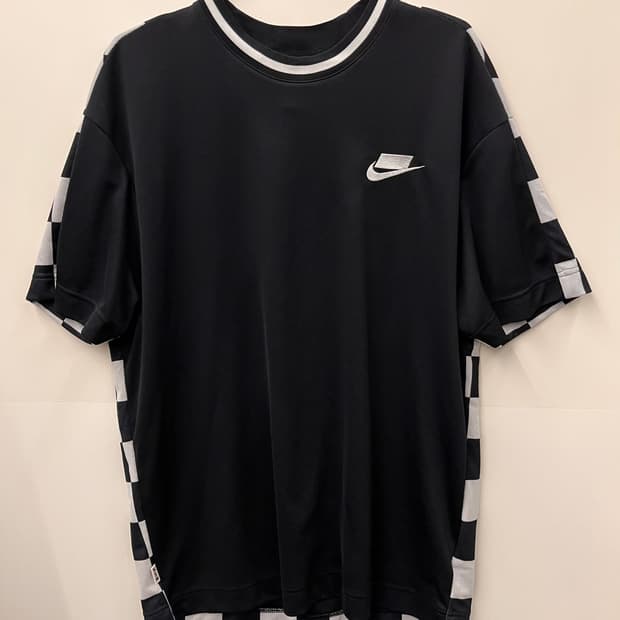 나이키 NSW 올드스쿨 체크 반팔 티셔츠 L