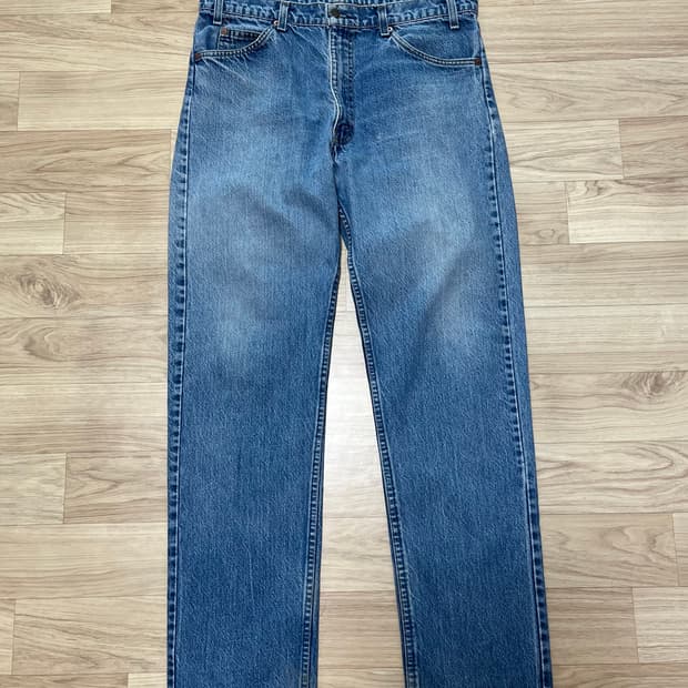 90s 미제 리바이스 오렌지탭 505 36x33(허리 44cm)