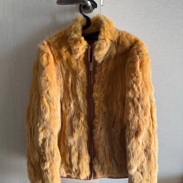 리얼 토끼퍼자켓