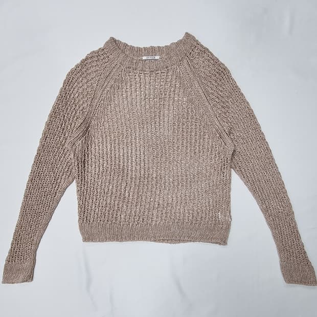 오브네어 OVNEIR 루즈핏 린넨 니트 Free _ 여성