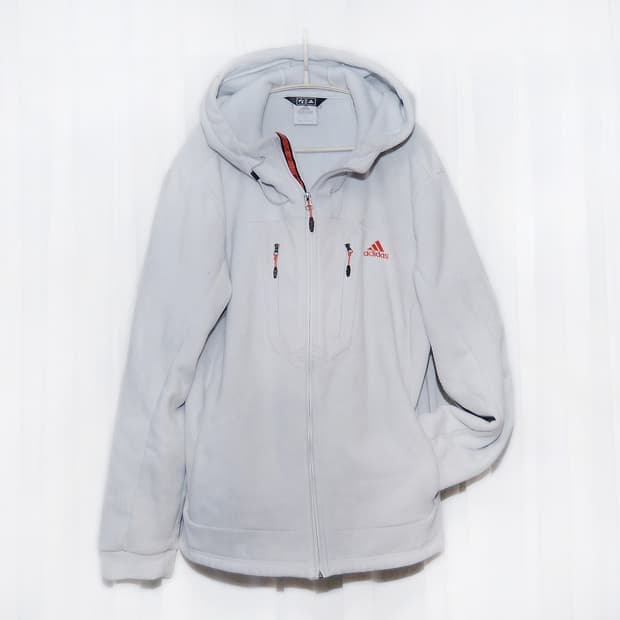 아디다스 클리마웜 엑티브 헤비 후리스 후드집업 (105-110)