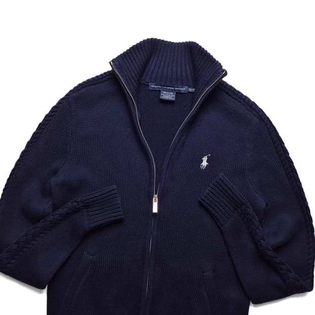 [XS] 폴로 랄프로렌 여성 니트집업