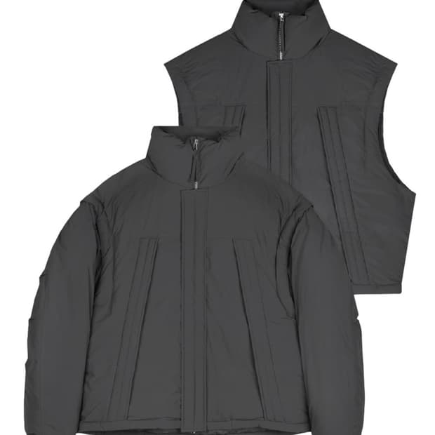 비슬로우 디테처블 몬스터 패딩 M사이즈