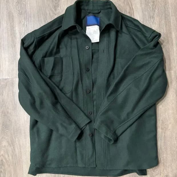 도큐먼트 잉글리시 울 셔팅 자켓 L사이즈