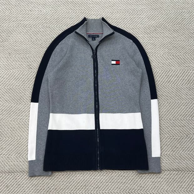 타미힐피거 니트집업 r3227