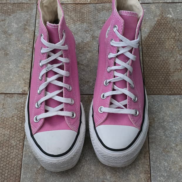 (230)컨버스 척테일러 올스타 리프트 핑크 하이