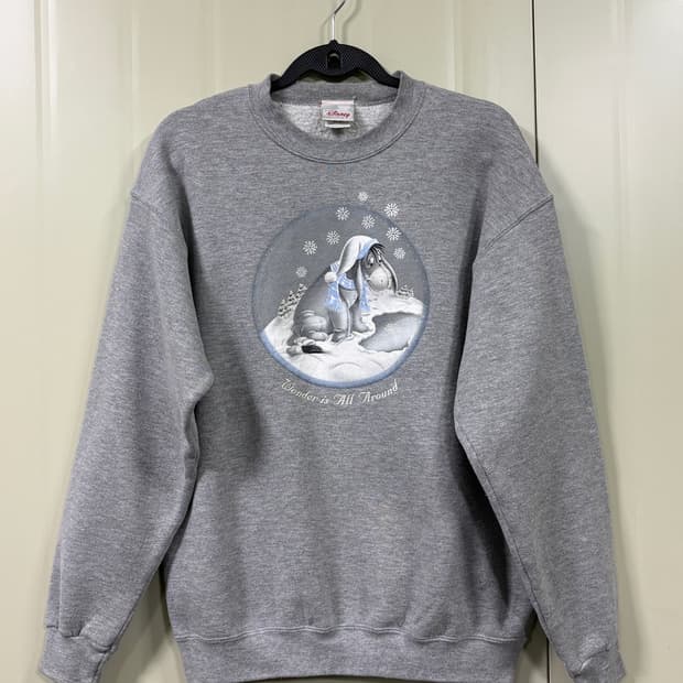 빈티지 디즈니 스토어 이요르 스웻셔츠