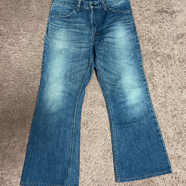 오어슬로우 부츠컷 데님