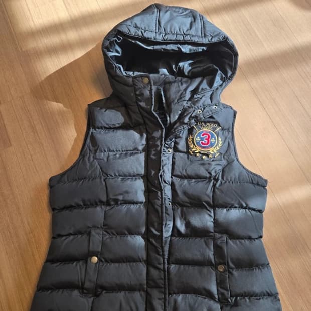 U.S. POLO ASSN. 여성 패딩 조끼 L