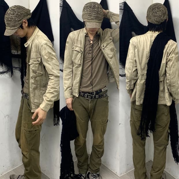 (Flash Report)Y2K Grunge Mood Pocket Det
