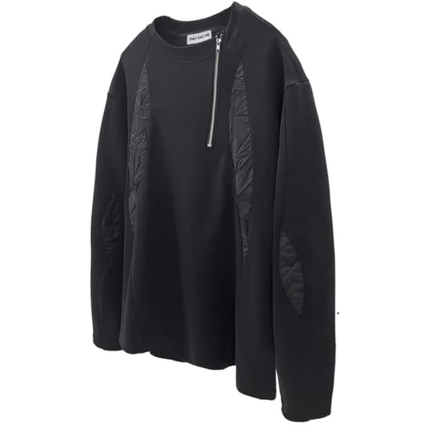 데이 콜 미 이너 플로우 롱슬리브 - 블랙