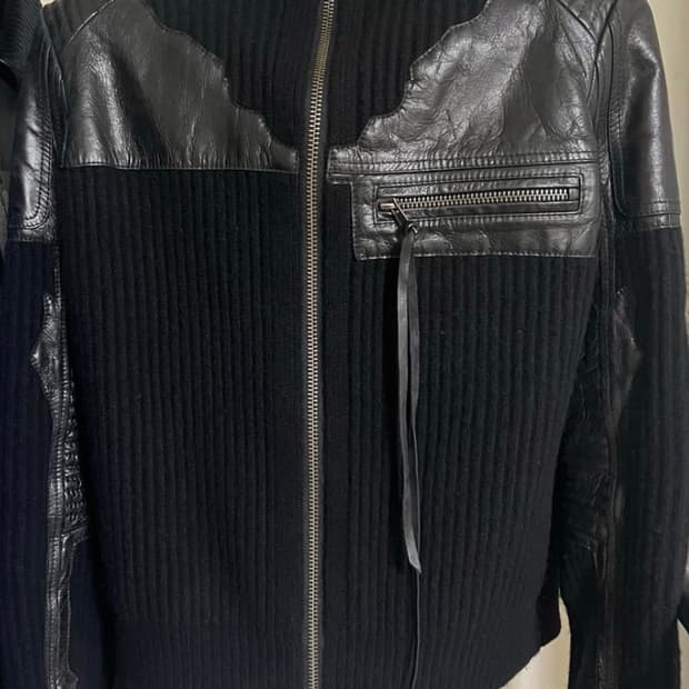 하이더아커만 17AW 바이커 레더패치 블랙 구매